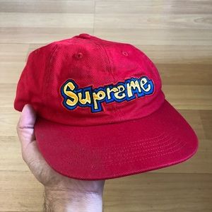 Authentic Red Supreme SnapBack